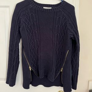 Cabi Zipper Pullover Sweater
